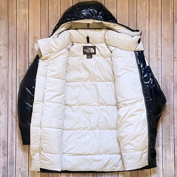 The North Face Men’s Brown Label Ripstop Down Parka In Aviator Navy - Picture 6 of 12